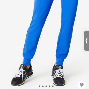 Royal blue fig joggers. Worn a few times. I need a smaller size!